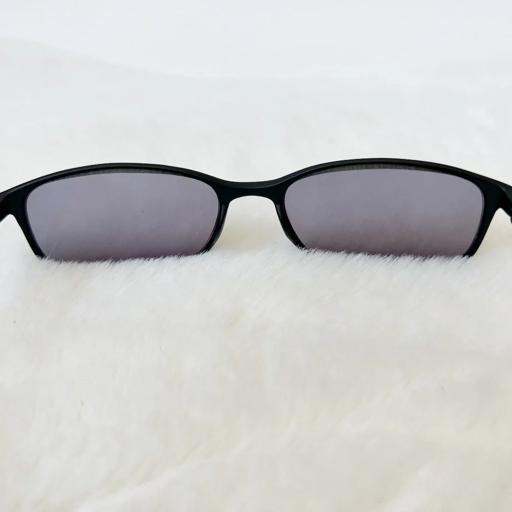 NEW Calabria Mens Prescription Black Sunglasses +3.25